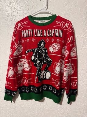 Captain Morgan "Party Like a Captain" Ugly Christmas Sweater